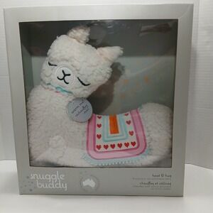 Llama Snuggle Buddy Heat & Hug Microwave Removable Belly Australia NEW Washable